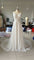 Strap Fishtail Wedding Dress Bridal Slim Satin Lace Dress