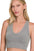 Zenana Seamless Ribbed Cropped Racerback Tank Top