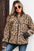 Sloane Leopard Zip Up Pocket Jacket