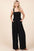 Mittoshop Smocked Wide Strap Wide Leg Overalls