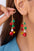 Jordan Bells Dangle Hook Earrings