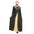Women's Fashion Gilded Printed Muslim Arab Robe Dress