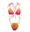 Bikini Tie Rope Gradient Color Bikini Swimsuit Female Split Swimwear
