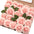 Foam Pe Rose Fake Flower With Rod And Leaf 25 Wedding Decoration Flowers Valentine's Day Gift