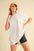 Aemi+Co Round Neck Short Sleeve Oversized T-Shirt