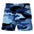 Samouflage Style Printed Loose Shorts Men
