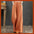 Pure Linen Plus Size Wide Leg Pants Women Drawstring Elastic