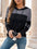 Color Block Drawstring Hoodie Sleeve