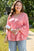 Lena Plus Size Floral V Neck Blouse