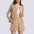 2-piece Sleeveless Round Neck Button High-waisted Trousers Business Work Suits