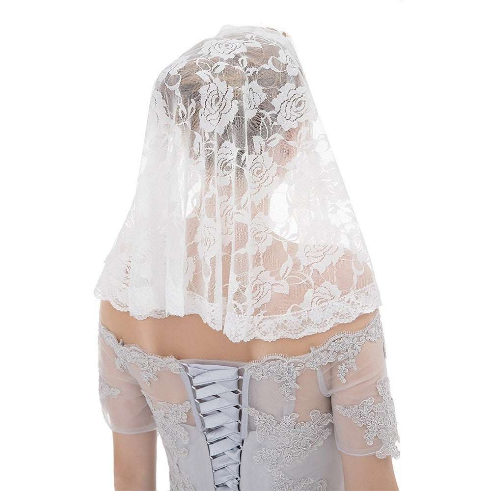 Bridal Lace Muslim Kerchief Veil