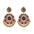 Indian Bell Alloy Bead Earrings
