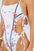 ONE PIECE SIDE CUTOUT FRONT CHERRY BLOSSOM PRINTS