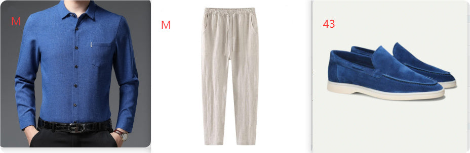 New Men's Linen Like Casual Shirt