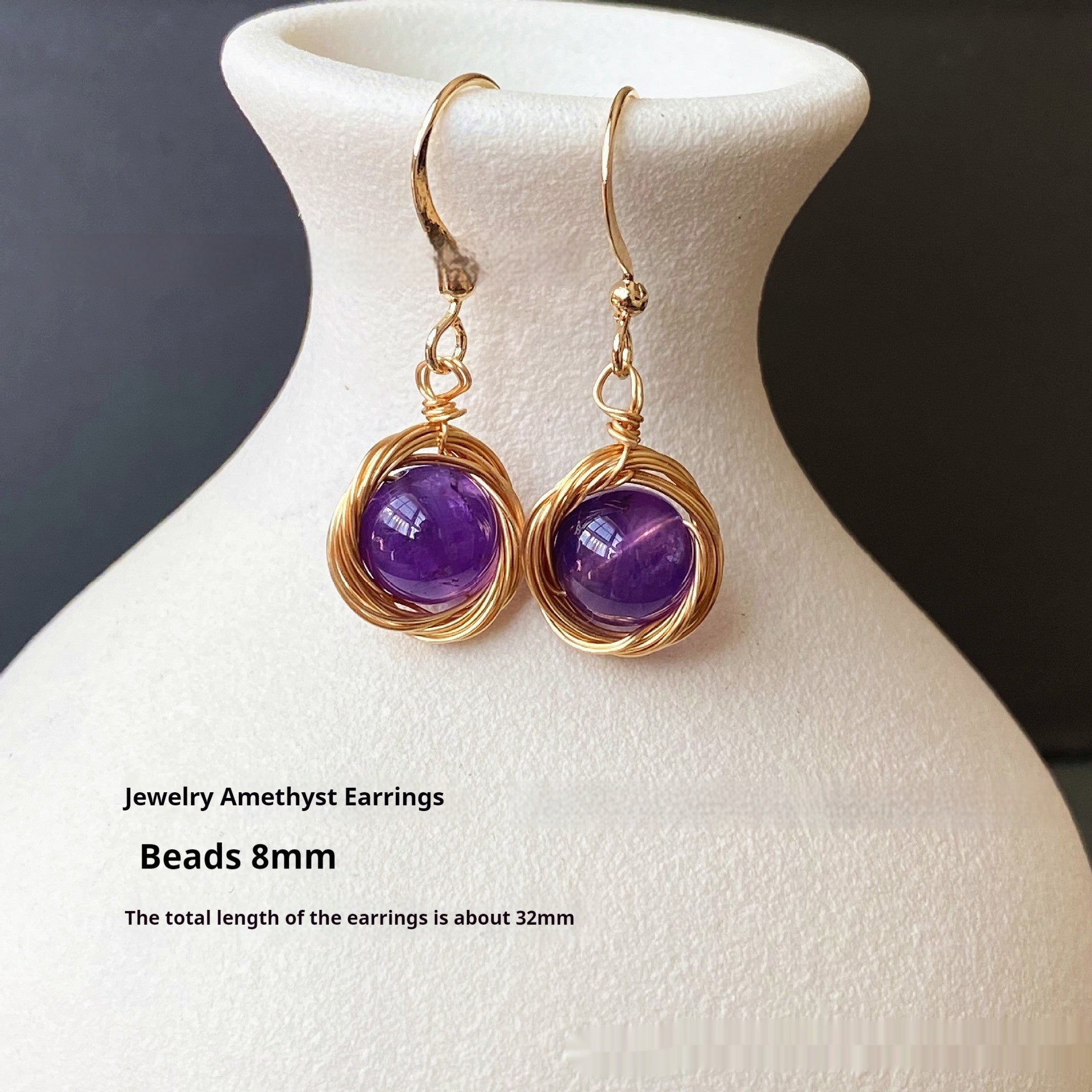 Red Agate Freshwater White Pearl Earrings