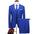 Men's Suits Three-piece Evening Dress Banquet Wedding Korean Style Solid Color Suit Suit