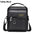 Popular Men's Messenger Bag One Shoulder Retro Business Backpack PU Leather Flaps Crossbody Bags Business Flap Male Solid Travel Bag