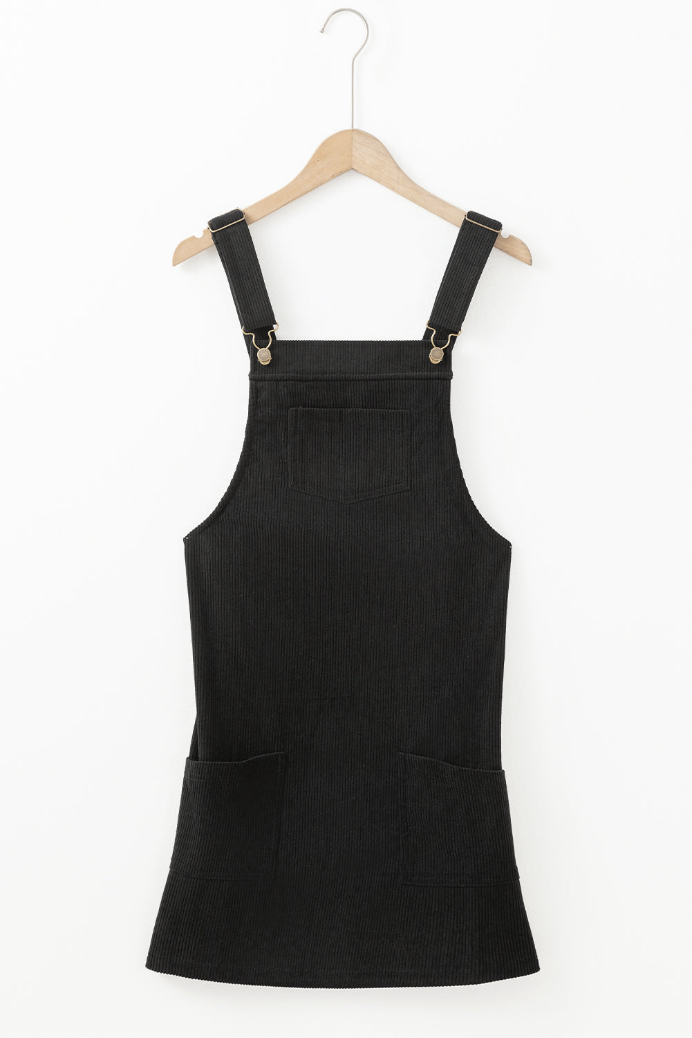 Alexis Front Pockets Corduroy Overall Dress.