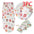 Cotton baby baby wrapped towel, cartoon baby sleeping bag, anti startled baby and baby products
