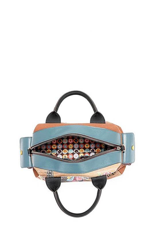 Nicole Lee USA Eco-Leather Boston Bag