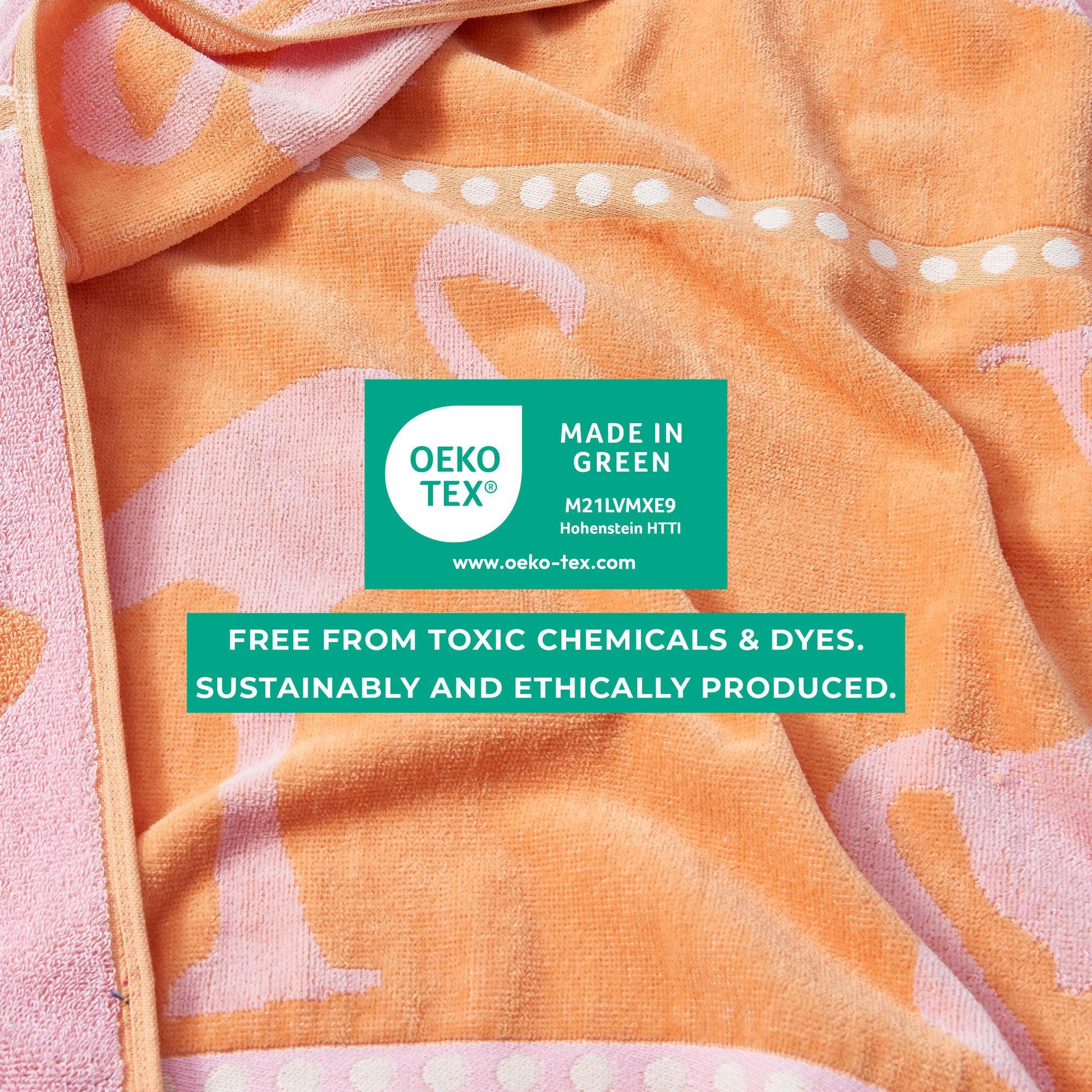 2 Pack 100% Cotton Jacquard Beach Towels - Playa Collection