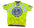 Bend Oregon FLURO YELLOW Men's Cycling Jersey (2XL, 3XL)