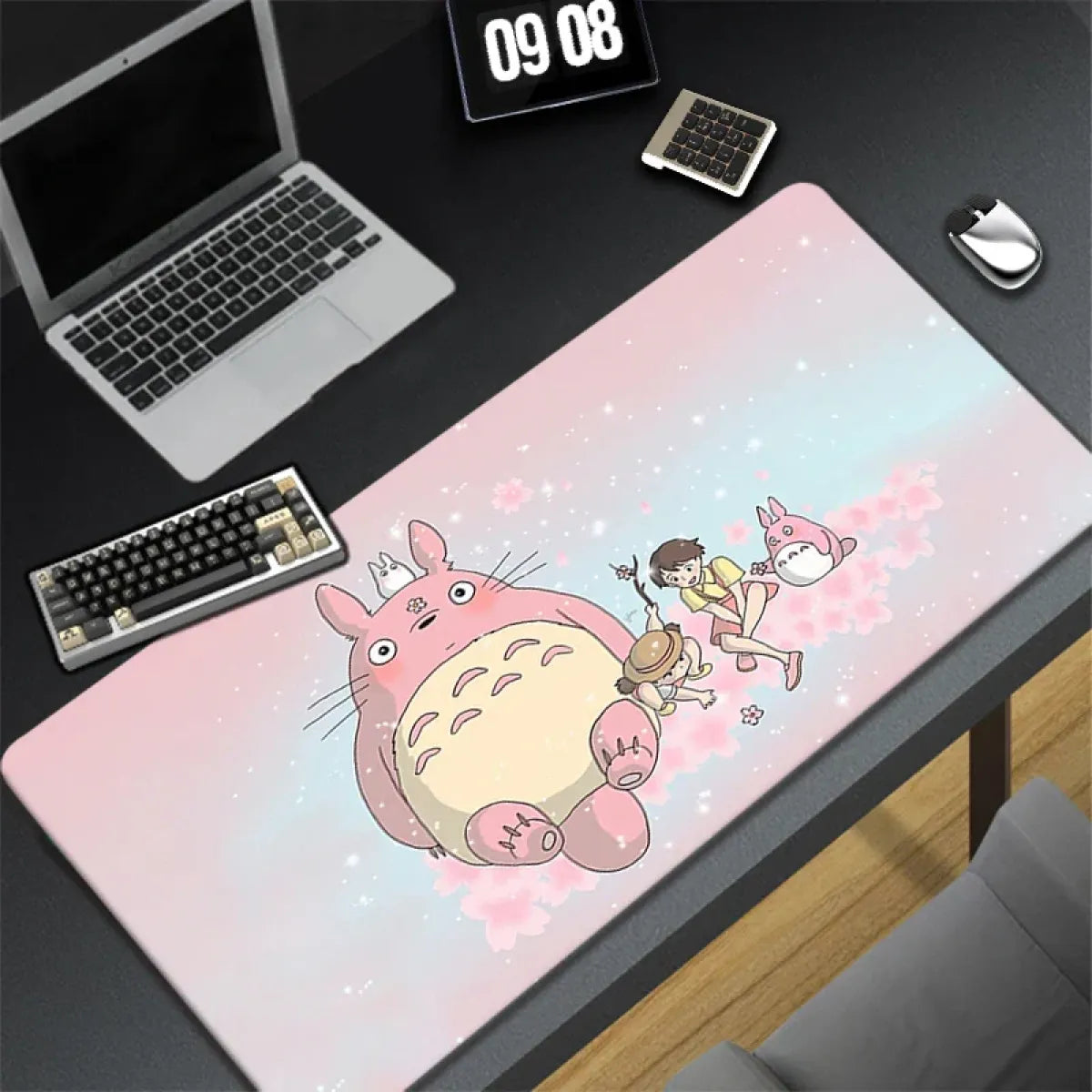Kawaii Cat Constellation Desk Mat