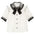 Kawaii Lolita Lace Blouse – Y2K Grunge Bow Shirt with Heart Buttons
