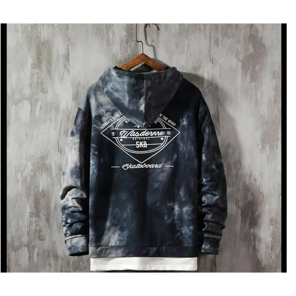 Korean Fashion Acid Hoodie