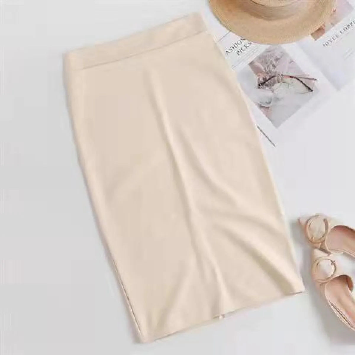 Korean Slim Stretch Pencil Skirts