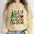 "Just A Girl Who Loves Christmas" Round Neck Sweatshirt