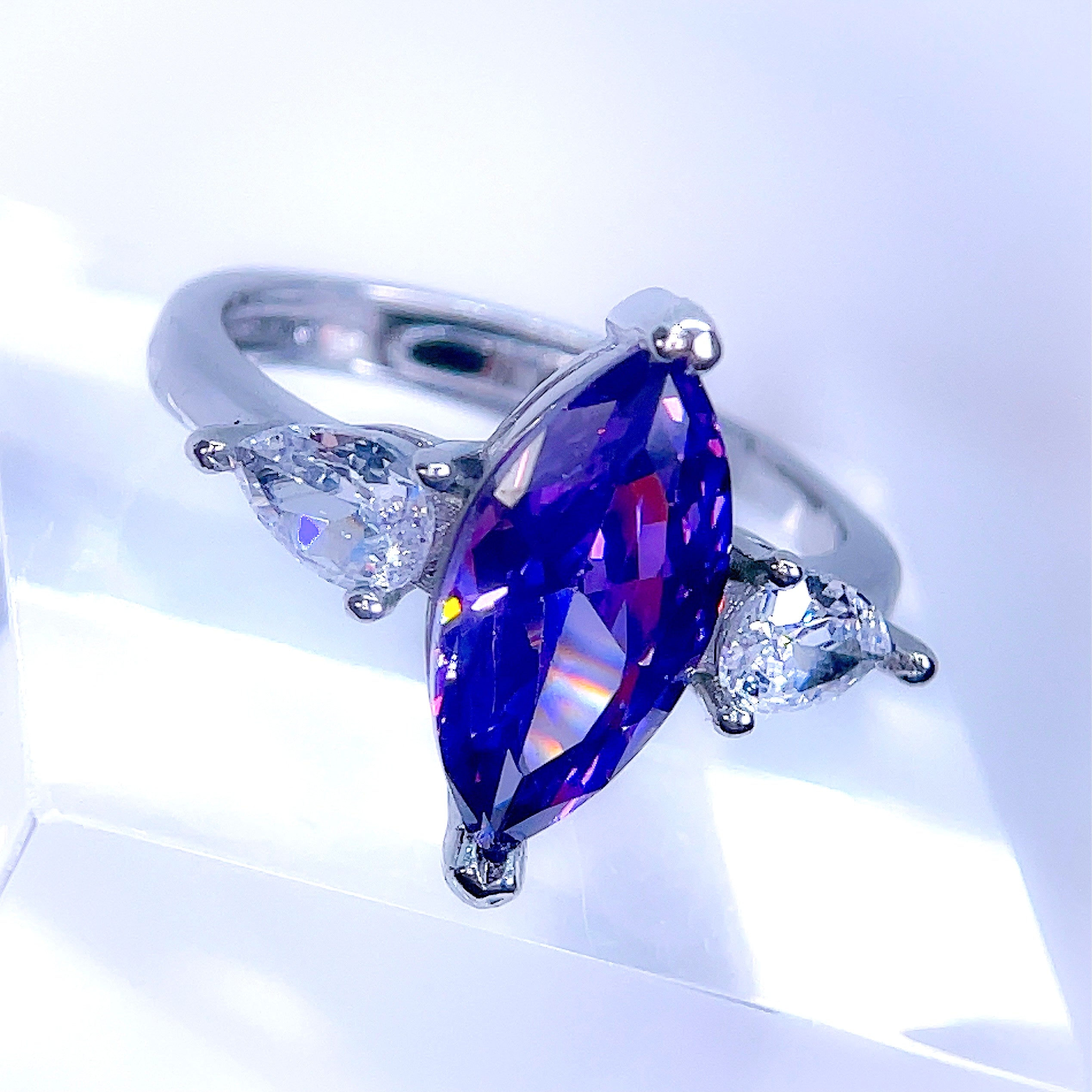 Allure Marquise Birthstone Ring