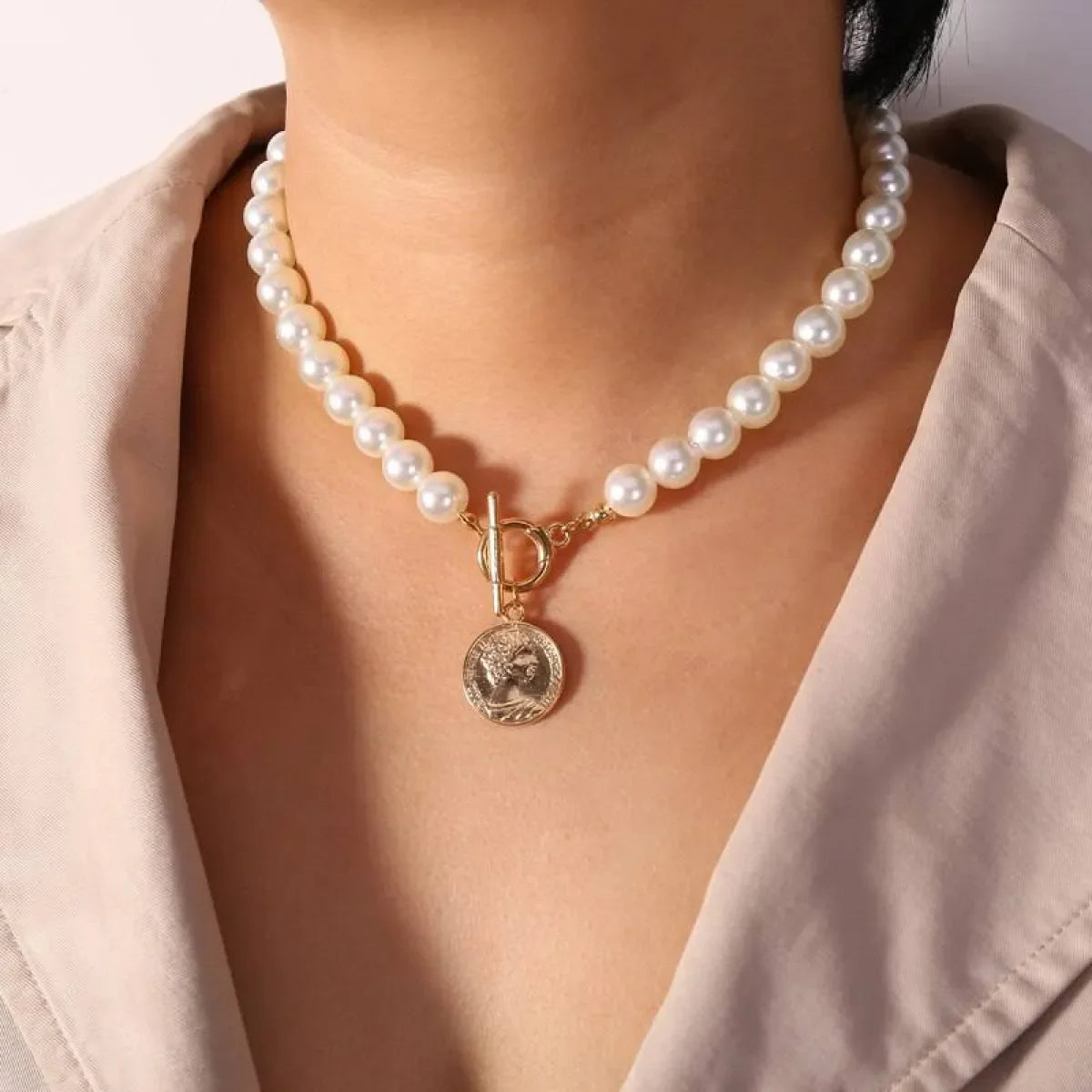 Multi-Layer Pearl Necklace