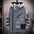 Men's Pilot Style Hooded Zipper Jacket