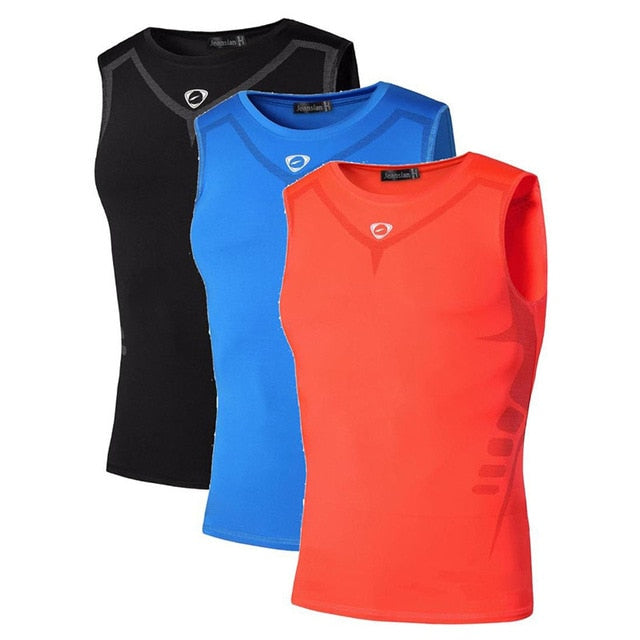 Jeansian 3 Pack Compression Sport Tank Tops