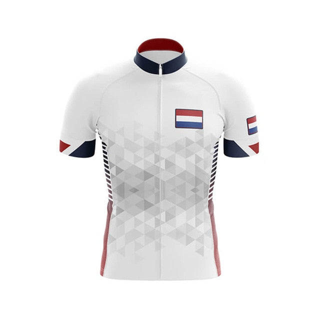 Netherlands Men's Cycling Jersey Bib Short Kit