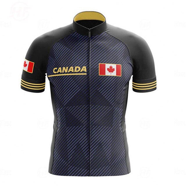 Canada Men's Cycling Jersey Short Kit