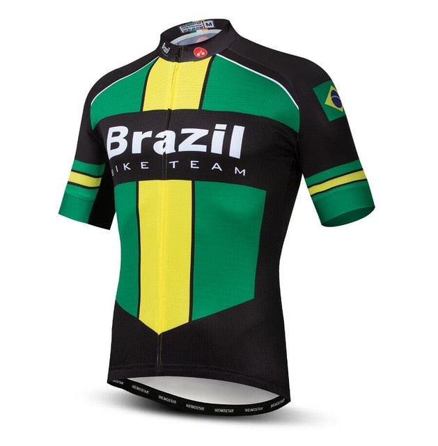 New Zealand Men's Short Sleeved Cycling Jersey