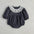 Lace Collar Grid Pattern Long Sleeve Bodysuit OR Dress For Toddler