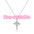 Rotatable Cross Crown Necklace