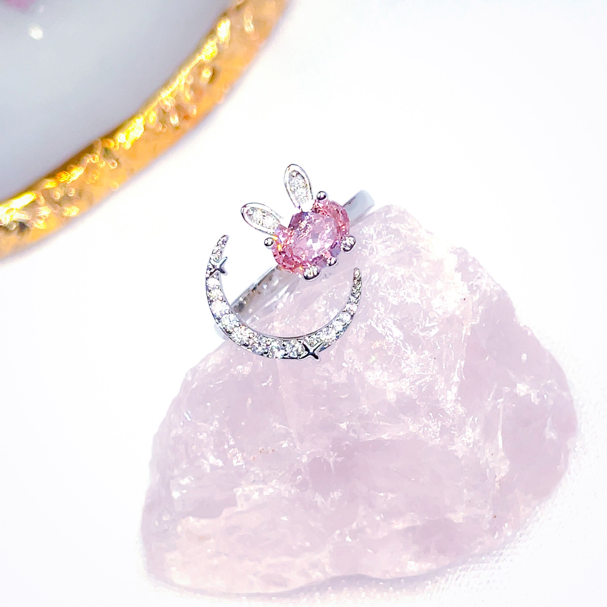 Moonlight Usagi Ring - Sailor Moon Inspired