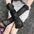 Black Spider Web Lace Gloves - Gothic Punk Harajuku Fashion