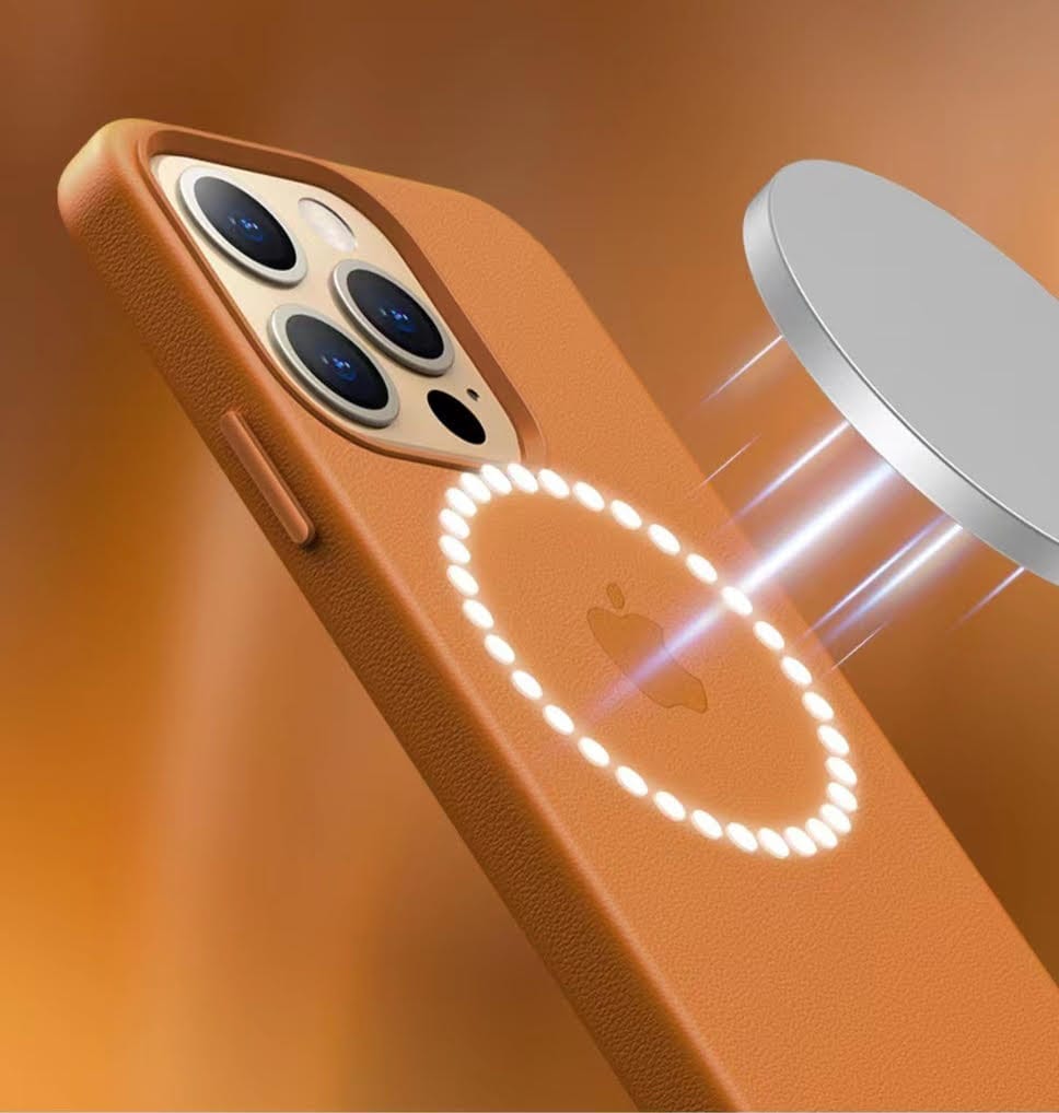 iPhone Leather Case with MagSafe